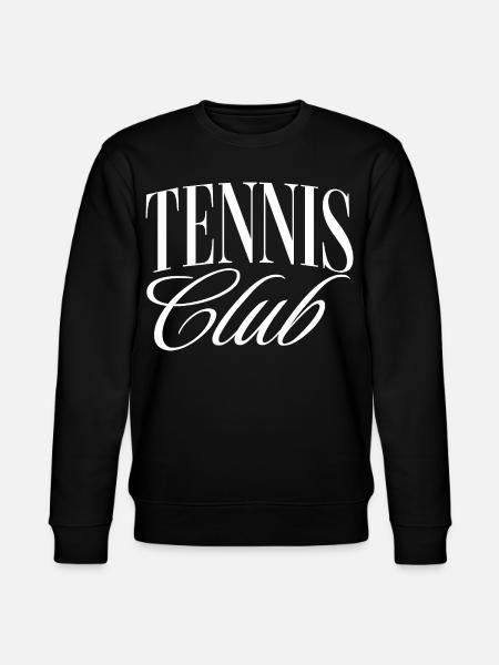 Tennis Club - Stanley/Stella CHANGER Unisex Organic Sweatshirt - black