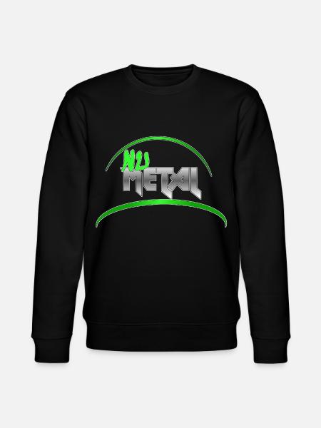 Nu Metal Toxic Green Cap Edition - Stanley/Stella Unisex Bio-Sweatshirt CHANGER - Schwarz