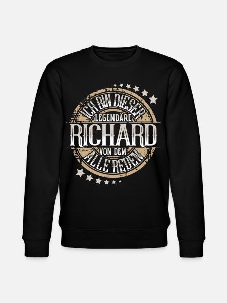 Richard - Stanley/Stella Unisex Bio-Sweatshirt CHANGER - Schwarz