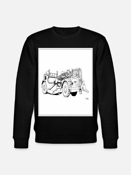 engin de chantier - Sweat bio CHANGER Stanley/Stella Unisexe - noir