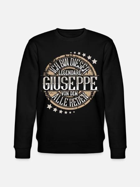Giuseppe - Stanley/Stella Unisex Bio-Sweatshirt CHANGER - Schwarz