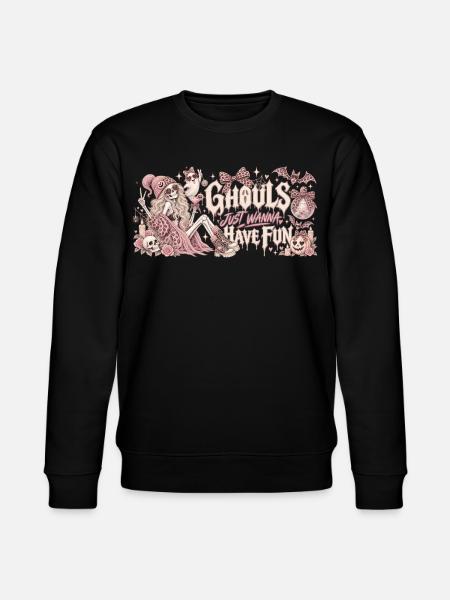 Ghouls just wanna have fun - Stanley/Stella Unisex Bio-Sweatshirt CHANGER  - Schwarz