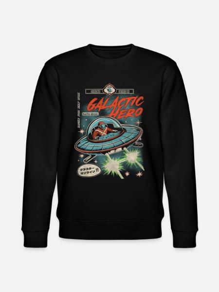 GalacticHero - Stanley/Stella Unisex Bio-Sweatshirt CHANGER - Schwarz