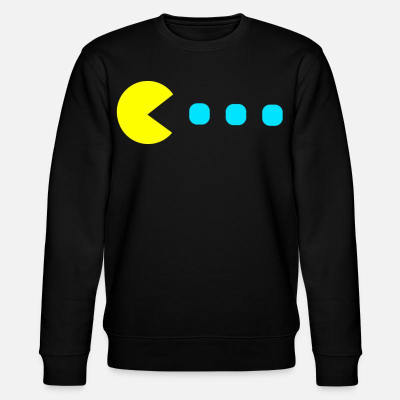 Retro Game - Stanley/Stella Unisex Bio-Sweatshirt CHANGER  - Schwarz