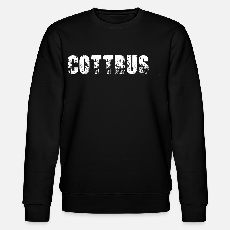 Cottbus - Stanley/Stella Unisex Bio-Sweatshirt CHANGER  - Schwarz