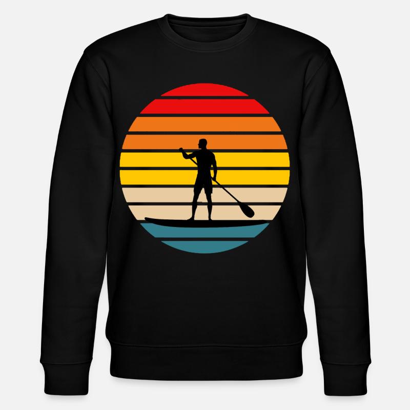 Standup Paddle 4 - Sweat bio CHANGER Stanley/Stella Unisexe - noir