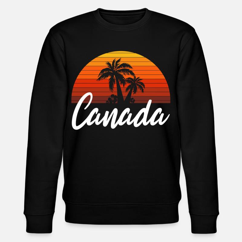 canada - Stanley/Stella Unisex Bio-Sweatshirt CHANGER  - Schwarz