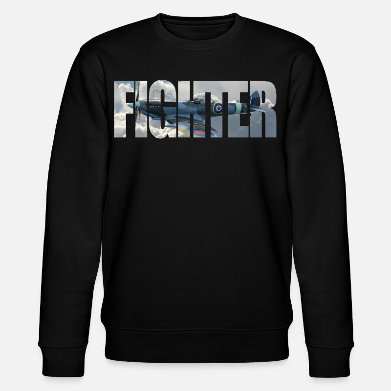 Chasseur Spitfire - Sweat bio CHANGER Stanley/Stella Unisexe - noir