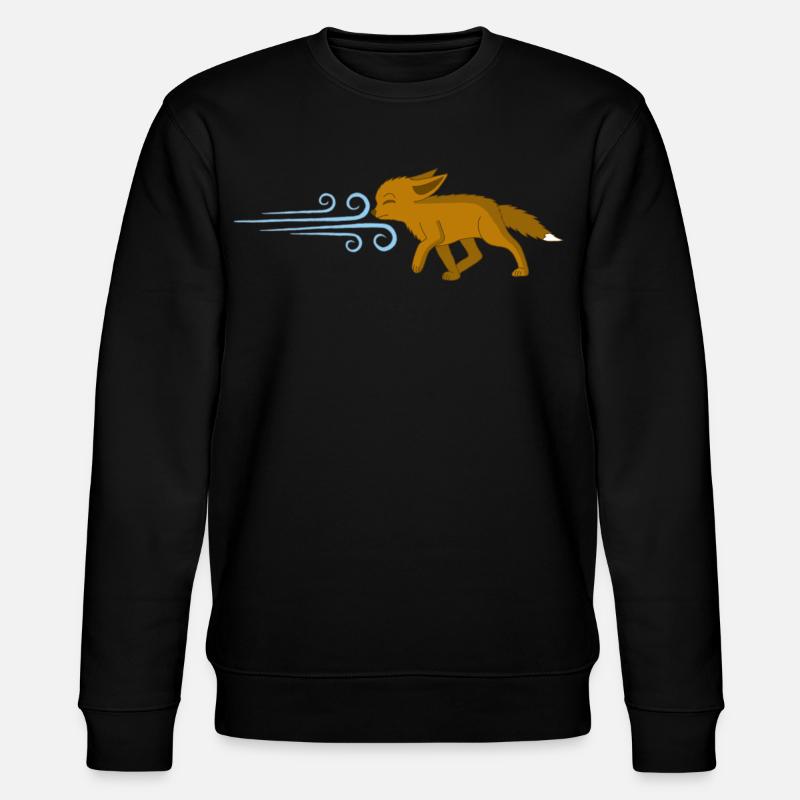 Le renard et le vent - Sweat bio CHANGER Stanley/Stella Unisexe - noir