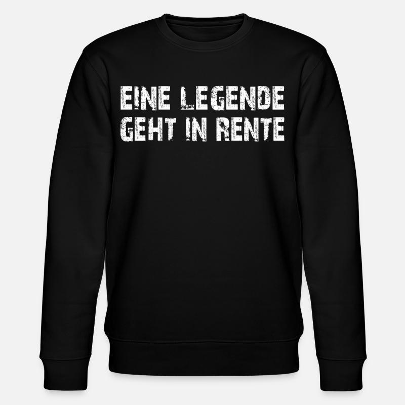 Endlich Rentner - Stanley/Stella Unisex Bio-Sweatshirt CHANGER - Schwarz