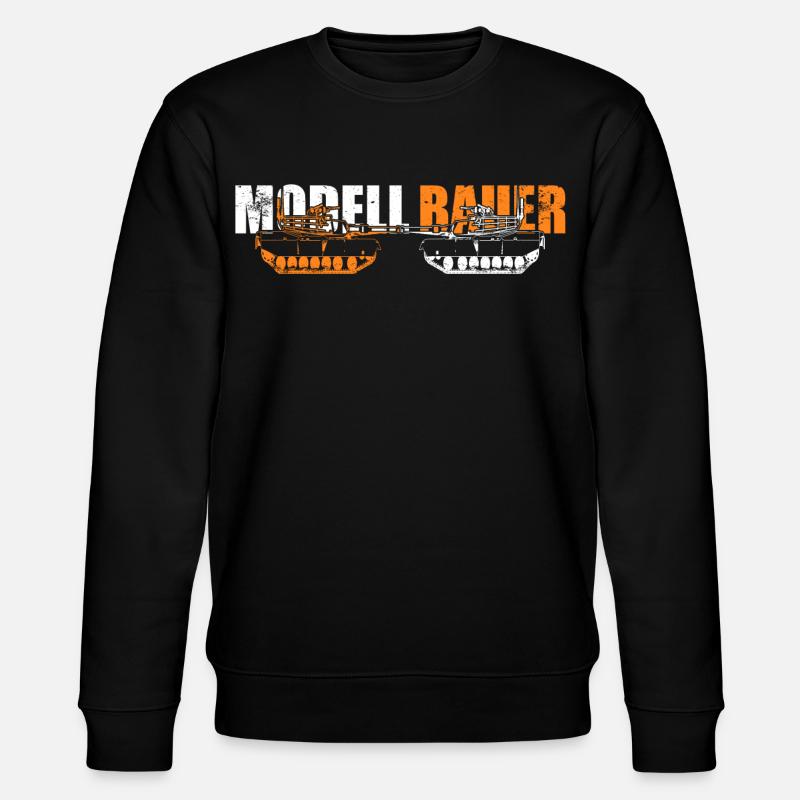 Modellbauer - Stanley/Stella Unisex Bio-Sweatshirt CHANGER  - Schwarz