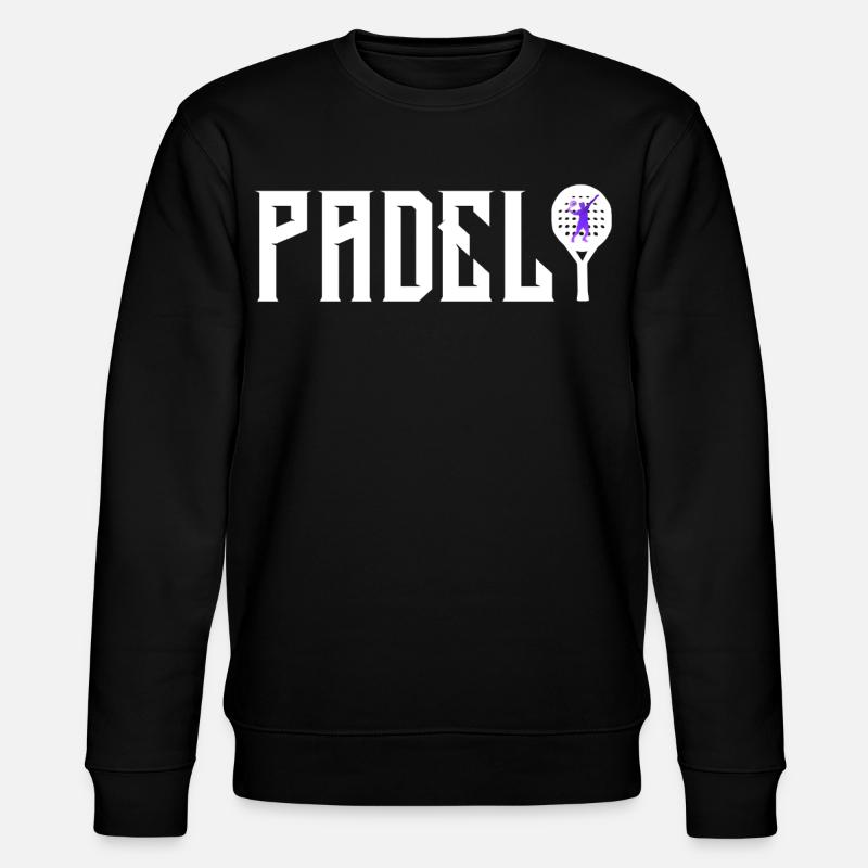 Padel - Stanley/Stella Unisex Bio-Sweatshirt CHANGER  - Schwarz
