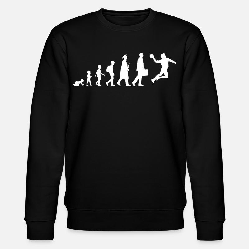 Evolution Handball - Stanley/Stella Unisex Bio-Sweatshirt CHANGER  - Schwarz