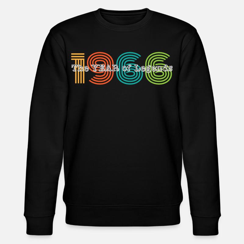 Millésime 1966 - Sweat bio CHANGER Stanley/Stella Unisexe - noir