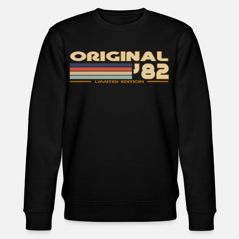 1982 - Sweat bio CHANGER Stanley/Stella Unisexe - noir