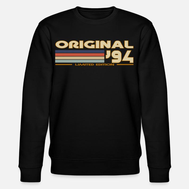 1994 - Stanley/Stella Unisex Bio-Sweatshirt CHANGER  - Schwarz