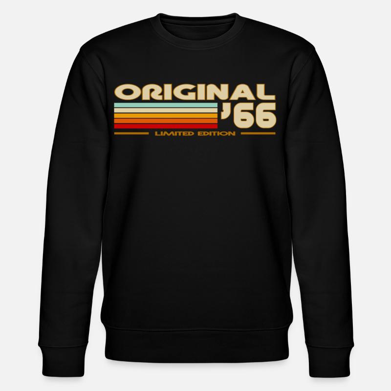 1966 - Stanley/Stella Unisex Bio-Sweatshirt CHANGER  - Schwarz