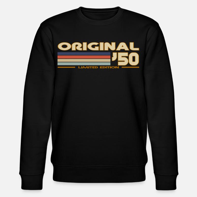 1950 - Stanley/Stella Unisex Bio-Sweatshirt CHANGER  - Schwarz