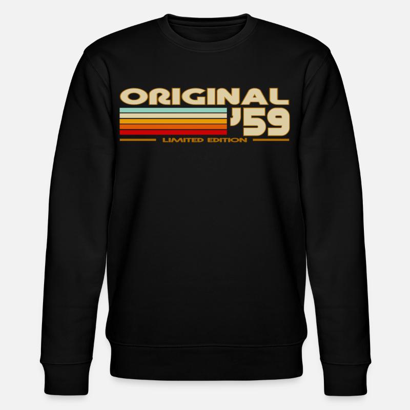 1959 - Stanley/Stella Unisex Bio-Sweatshirt CHANGER  - Schwarz