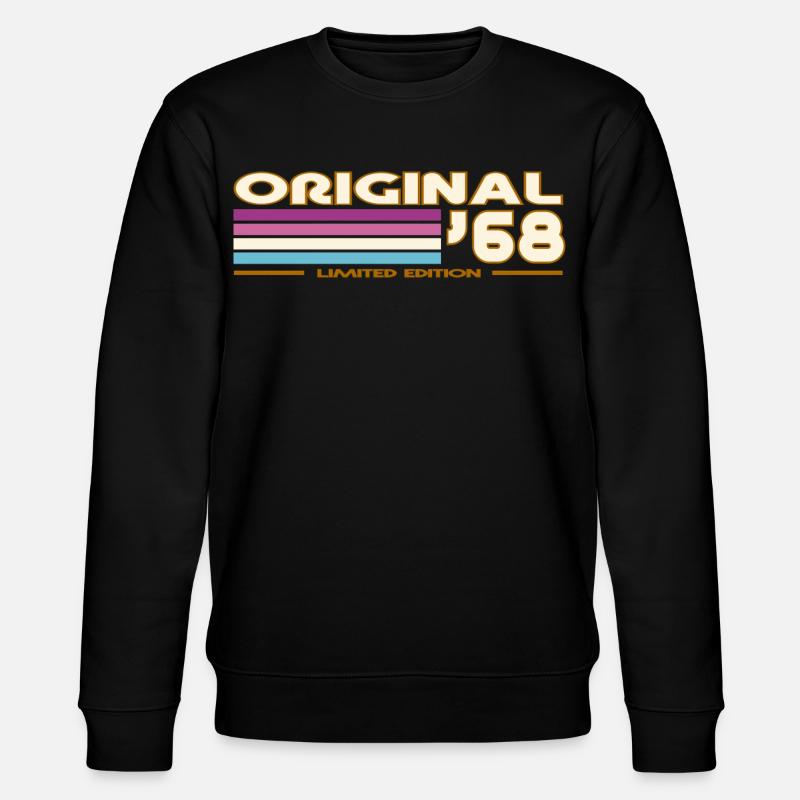 1968 - Stanley/Stella CHANGER Unisex Organic Sweatshirt - black