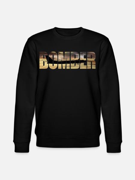 Bomber Tu-95 - Stanley/Stella CHANGER Unisex Organic Sweatshirt - black