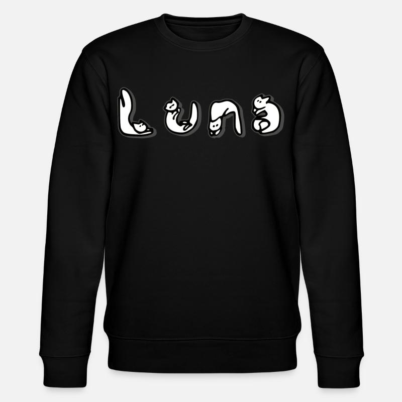 Luna - Stanley/Stella Unisex Bio-Sweatshirt CHANGER  - Schwarz