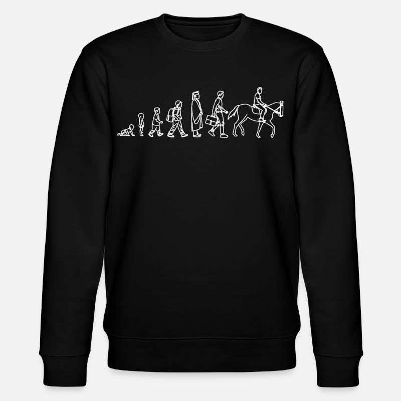 Développement de l’enfant au cavalier - Sweat bio CHANGER Stanley/Stella Unisexe - noir