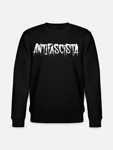 Lettrage antifasciste Graffiti Antifascisme - Sweat bio CHANGER Stanley/Stella Unisexe - noir