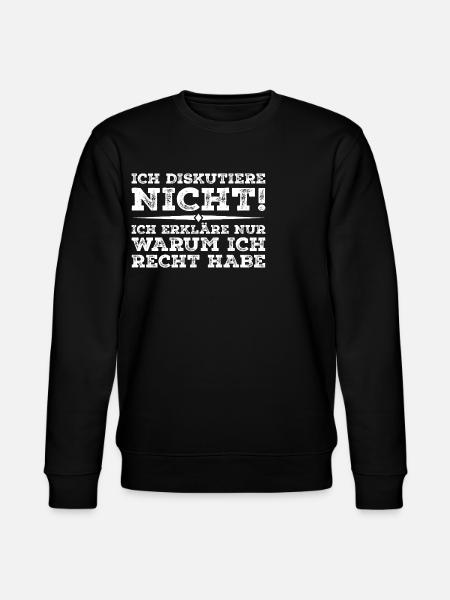 I'm Not Arguing - Stanley/Stella Unisex Bio-Sweatshirt CHANGER - Schwarz