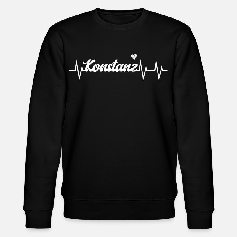 Heartbeat Konstanz - Stanley/Stella Unisex Bio-Sweatshirt CHANGER  - Schwarz