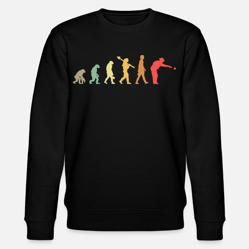 Evolution Boule - Stanley/Stella CHANGER Unisex Organic Sweatshirt - black