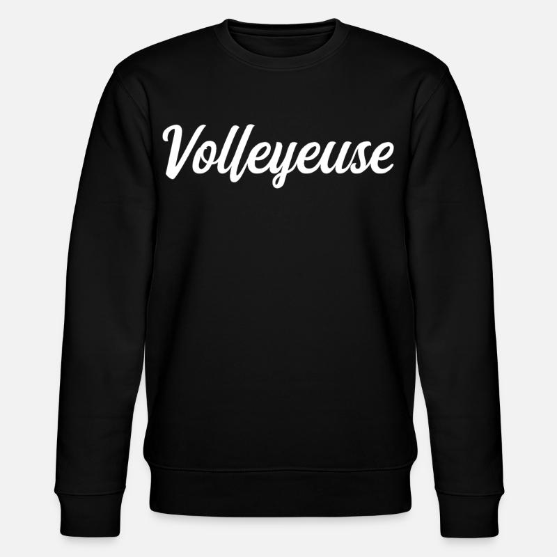 Volleyeuse - Sweat bio CHANGER Stanley/Stella Unisexe - noir
