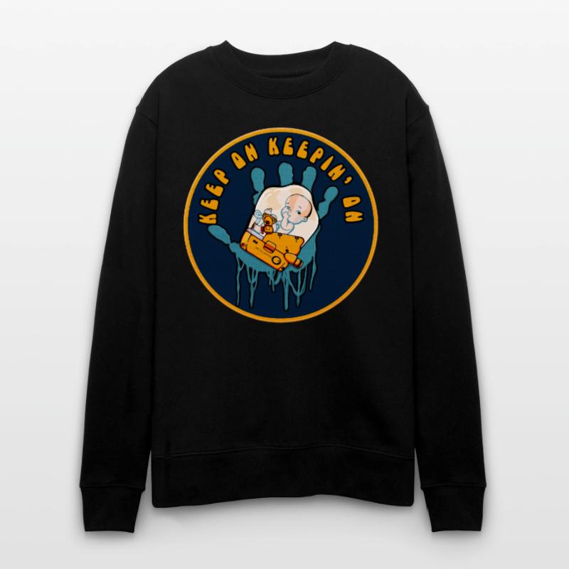 Keep on keepin on - BB batch design Stanley/Stella CHANGER Unisex Organic Sweatshirt