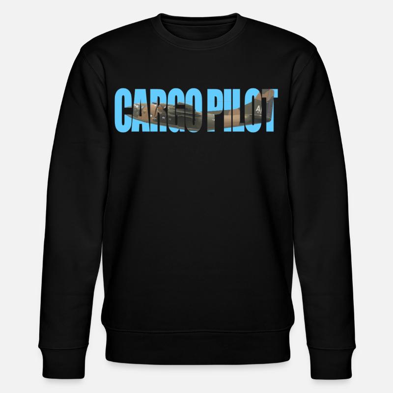 Cargo pilot C-123 - Stanley/Stella Unisex Bio-Sweatshirt CHANGER  - Schwarz
