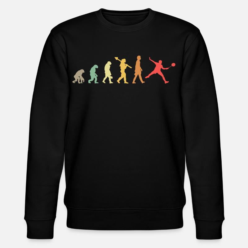 Badminton Evolution - Stanley/Stella CHANGER Unisex Organic Sweatshirt - black