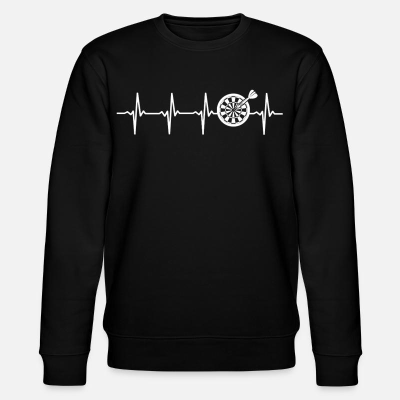 Joueur de fléchettes Heartbeat Darter - Sweat bio CHANGER Stanley/Stella Unisexe - noir