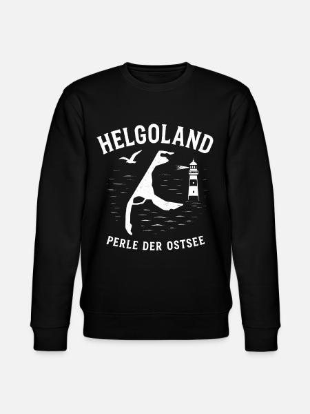 Helgoland Perle der Ostsee Sylt Lustig - Stanley/Stella Unisex Bio-Sweatshirt CHANGER - Schwarz