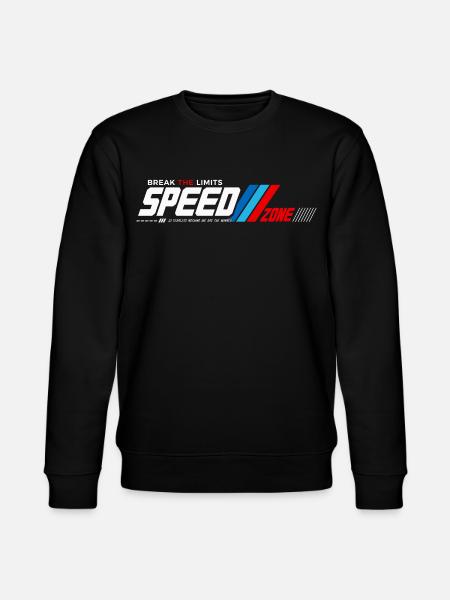 Speed Zone: Grenzen Brechen - Stanley/Stella Unisex Bio-Sweatshirt CHANGER  - Schwarz