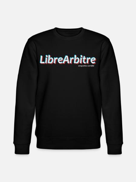 Free will - Stanley/Stella CHANGER Unisex Organic Sweatshirt - black
