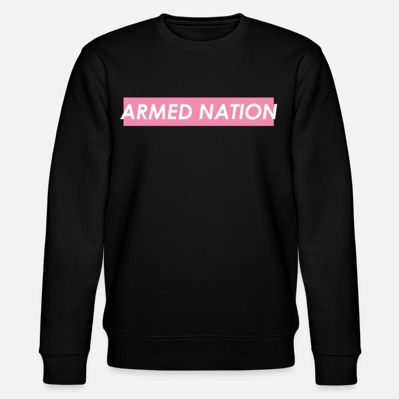 SACHET PINK BOX 2020 - Stanley/Stella Unisex Bio-Sweatshirt CHANGER  - Schwarz