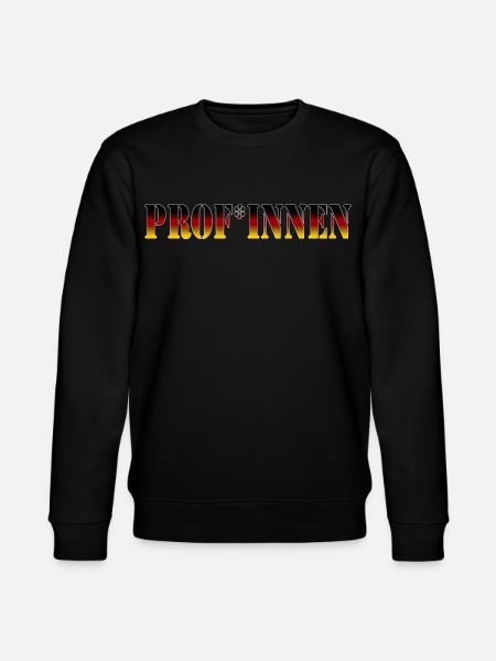 Prof - Professional Female - Stanley/Stella CHANGER Unisex Organic Sweatshirt - black