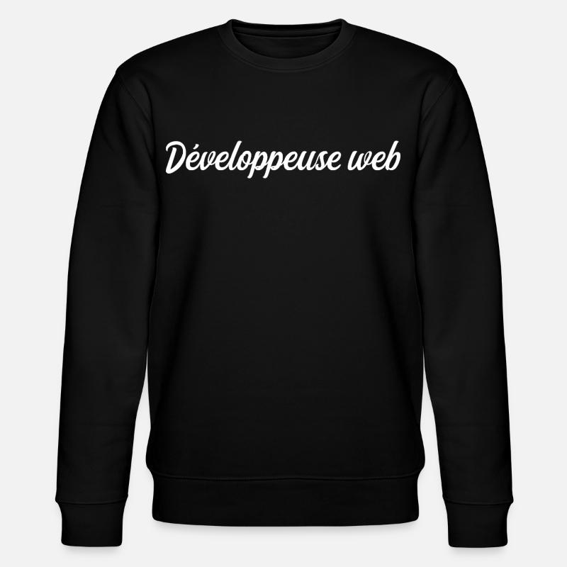 Webentwickler - Stanley/Stella Unisex Bio-Sweatshirt CHANGER  - Schwarz