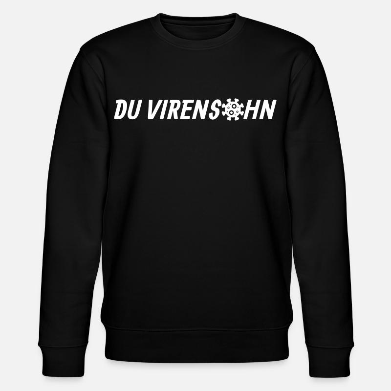 Virenshohn - Stanley/Stella Unisex Bio-Sweatshirt CHANGER  - Schwarz