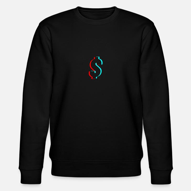 Dollar - Stanley/Stella Unisex Bio-Sweatshirt CHANGER  - Schwarz
