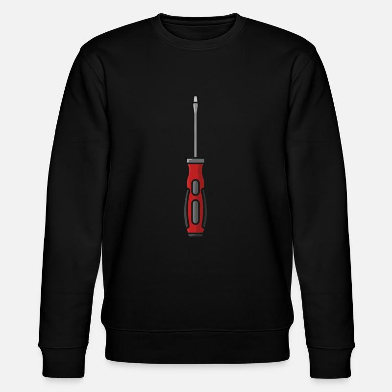 Schraubenzieher - Stanley/Stella Unisex Bio-Sweatshirt CHANGER  - Schwarz
