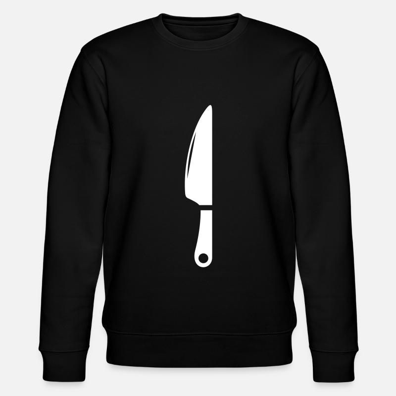 Messer icon - Stanley/Stella Unisex Bio-Sweatshirt CHANGER  - Schwarz