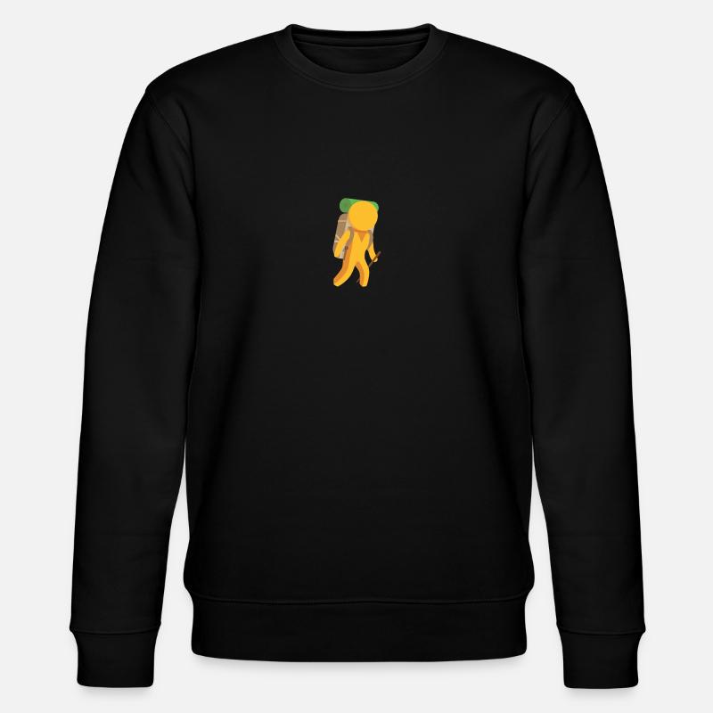 Pegman Maps Lokaler Reiseführer - Stanley/Stella Unisex Bio-Sweatshirt CHANGER  - Schwarz