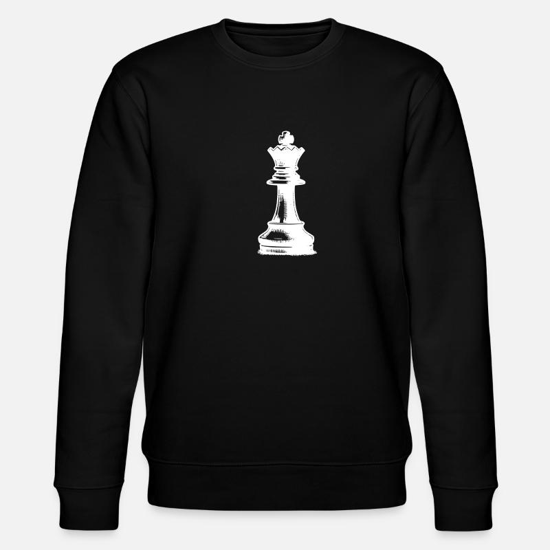 Jeu d’échecs Pièce d’échecs King - Sweat bio CHANGER Stanley/Stella Unisexe - noir