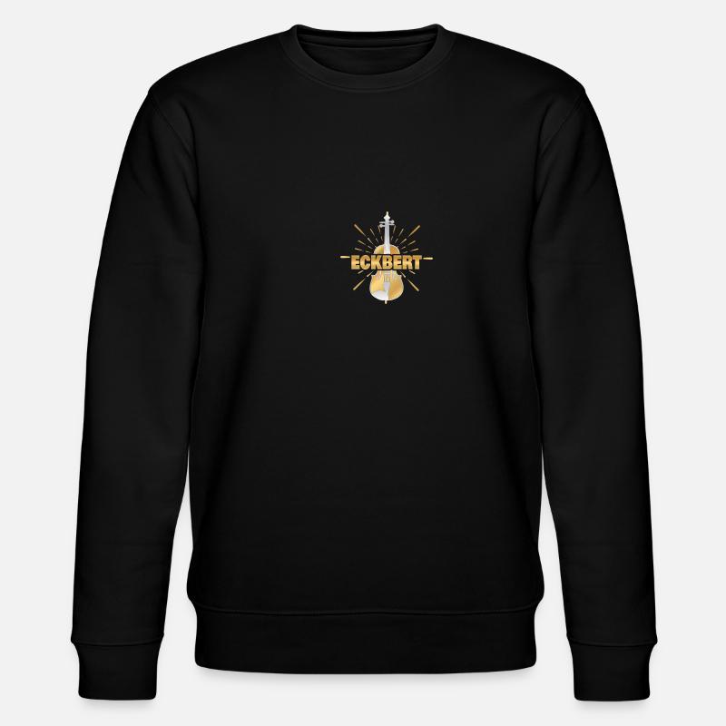 Violinist Eckbert - Stanley/Stella Unisex Bio-Sweatshirt CHANGER  - Schwarz