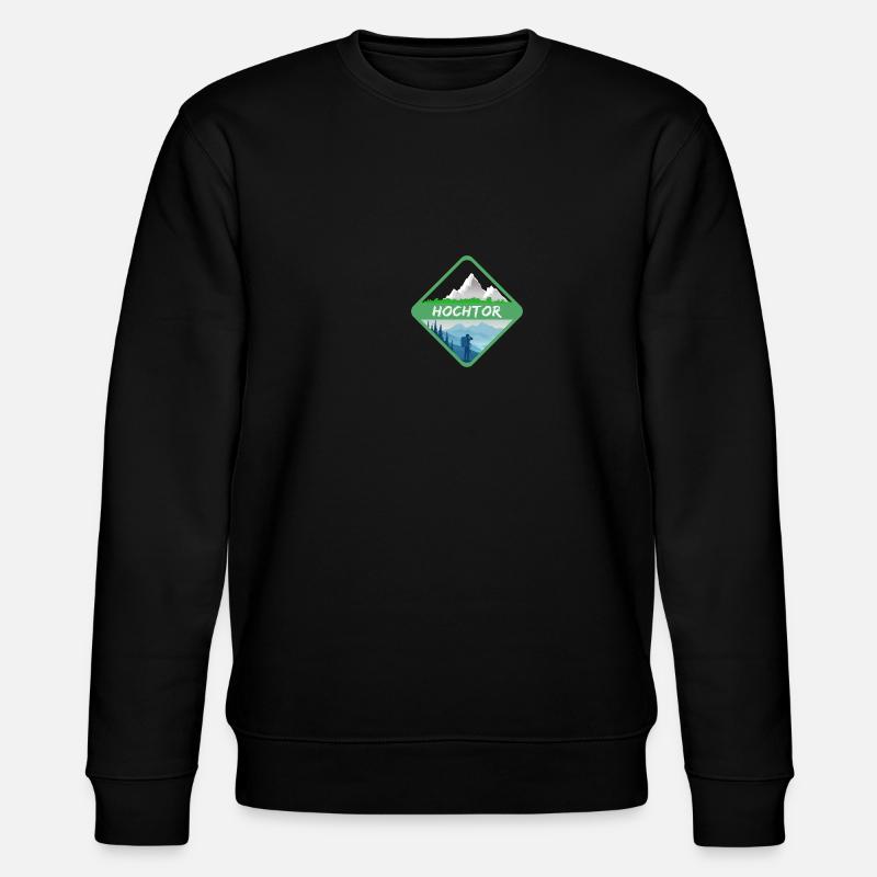 Nature Hochtor - Sweat bio CHANGER Stanley/Stella Unisexe - noir